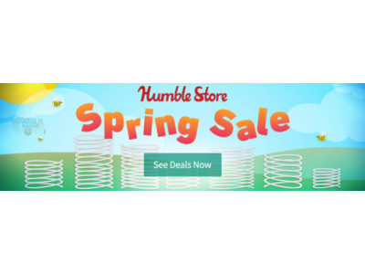 Humble Bundle Spring Sale Up to 93% Off Games
