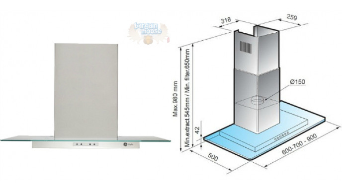 Home Depot: GE Stainless Steel 30" Designer Range Hood Was $1100 | Now $400