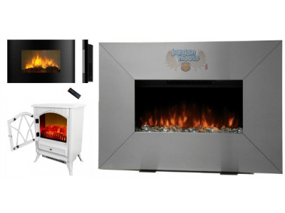 Bionaire LED Electric Fireplace Was $330 | Now $120 & Free Shipping @ Amazon.ca