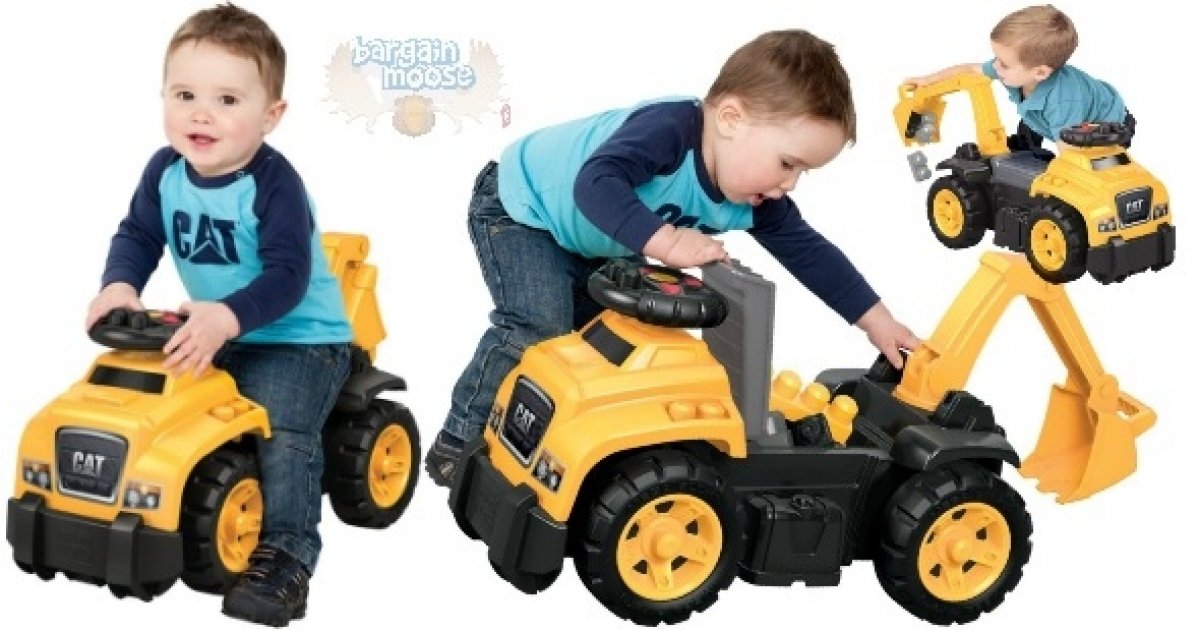 Mega Bloks Cat RideOn Excavator Was 53 Now 30 + Free Shipping