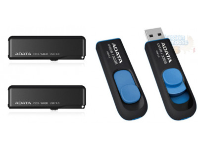 NCIX.com: ADATA 64GB 3.0 Flash Drive Only $22 & Free Shipping