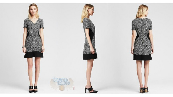 black fit and flare dress canada