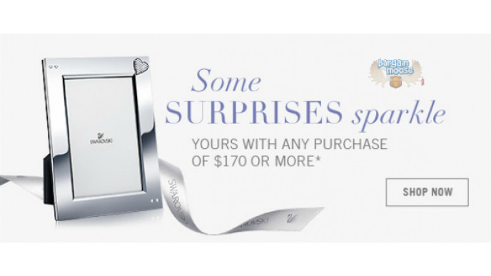 Swarovski Canada: Free Picture Frame with $170 Purchase