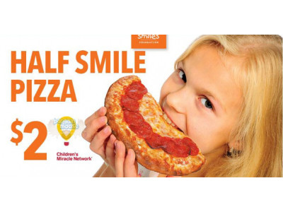 Pizza Pizza Canada: 10" Half Smile Pizza For Just $2 (In-Stores ONLY)