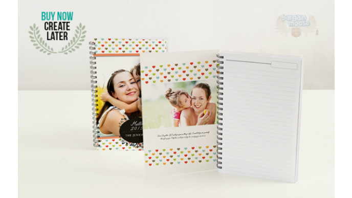 Photobook Canada: 2 Notebooks Only $8.99 ($30 Value) (EXPIRED)