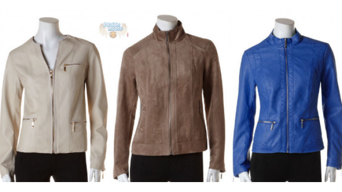 Ladies Faux Leather Jackets Were $100 | Now $40 @ Cleo + Shipping (EXPIRED)