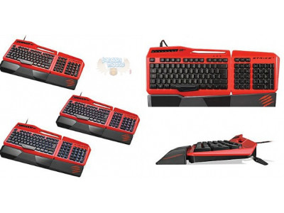 NCIX.com: Mad Catz S.T.R.I.K.E. 3 PC Gaming Keyboard Was $100 | Now $39 & Free Shipping