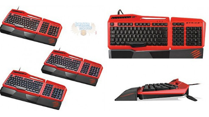 NCIX.com: Mad Catz S.T.R.I.K.E. 3 PC Gaming Keyboard Was $100 | Now $39 & Free Shipping