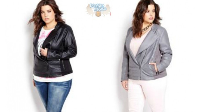 Addition Elle Canada: Love & Legend Moto Jacket Was $140 | Now $65 & Free Shipping