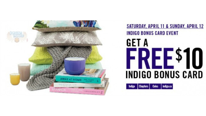 Shoppers Drug Mart: Free $10 Chapters Indigo Card with $50 Purchase (in store)