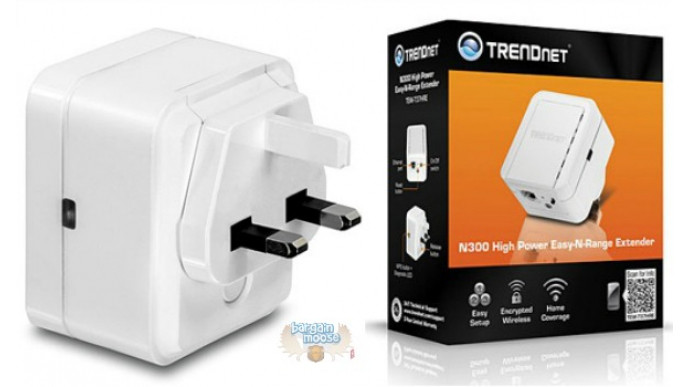 TRENDnet N300 High Power Easy-N-Range Extender Was $50 | Now $27 & Free Shipping @ NCIX Canada