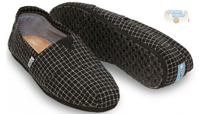 Black Tailored Men’s Classics: Were $65 | Now $30 & Free Shipping @ Toms Canada