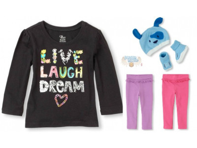 Today Only: Baby & Toddler Girl Tee Was $9.95 | Now $1.52 With Coupon Code & Free Shipping @ The Children’s Place (EXPIRED)