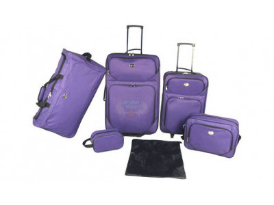 Walmart Canada: 6-Pc Purple JetStream Luggage Set Just $39! (EXPIRED)