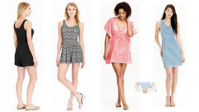 63% Off Women’s Pleated Romper Only $10 + 50% Off Site Wide @ Old Navy Canada