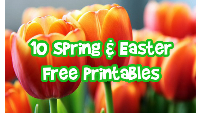 10 Spring & Easter Free Printables
