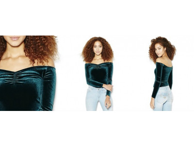 Garage Canada: Juliette Velvet Tee Was $23 | Now $5.50 & Free Shipping