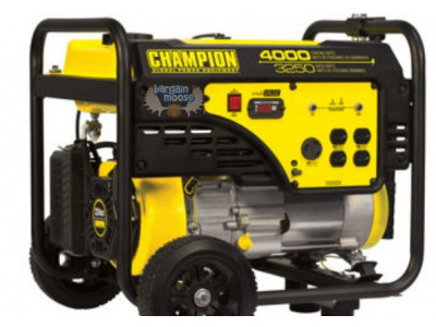 Costco Canada: Champion 4000W Gasoline Generator Was $480 | Now $330 & Free Shipping (EXPIRED)