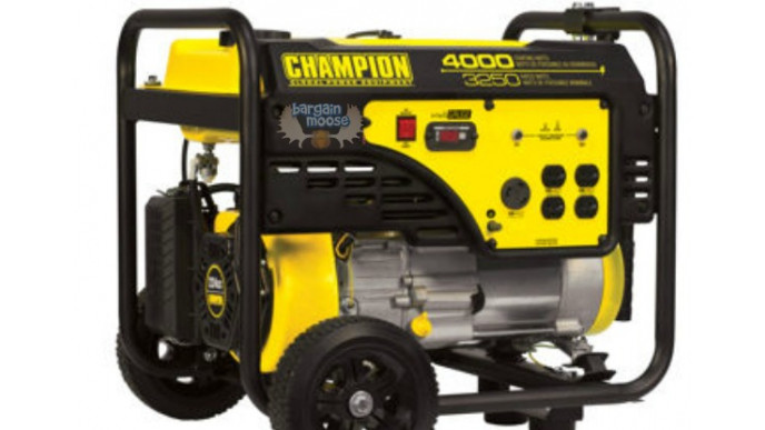 Costco Canada: Champion 4000W Gasoline Generator Was $480 | Now $330 & Free Shipping (EXPIRED)