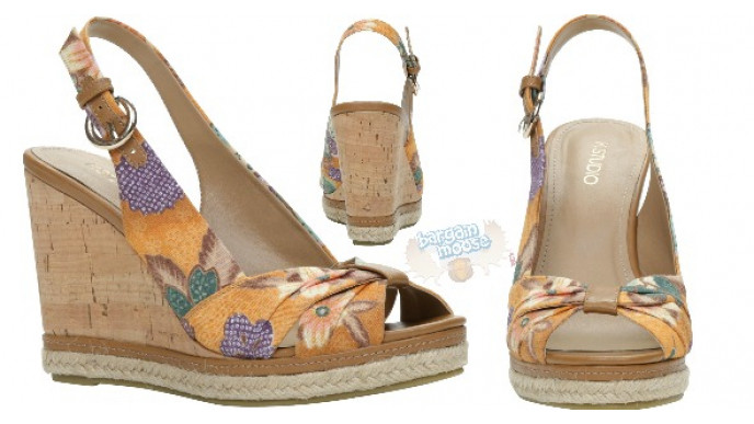 Globo Shoes Canada: K Studio Titiano Wedge Sandals Were $50 | Now $10 & Free Shipping On $50