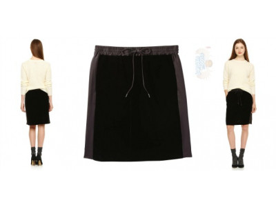 Joe Fresh: Velvet & Satin Skirt Was $49 | Now $4.94 & Free Shipping