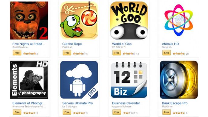 34 FREE Apps In Celebration Of Appstore's Birthday @ Amazon Canada (Android Only) (EXPIRED)