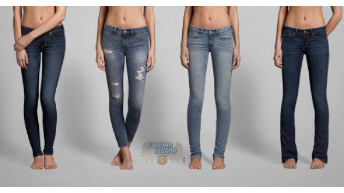 abercrombie and fitch ladies jeans