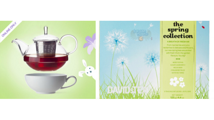 Davids Tea Coupon: Free Tea for One ($22.50 Value) with $100 Purchase