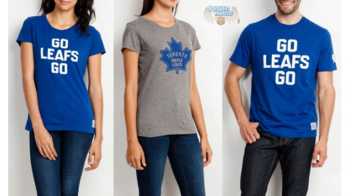 Ladies Toronto Maple Leafs T-shirt Was $36 | Now $15.99 (FS @ $50+) @ Roots.ca