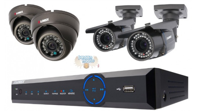 Lorex Pro Security System | 4 Varifocal Cameras + DVR Was $864 | Now $613 With Exclusive Coupon Code & Free Shipping @ Lorex Technology