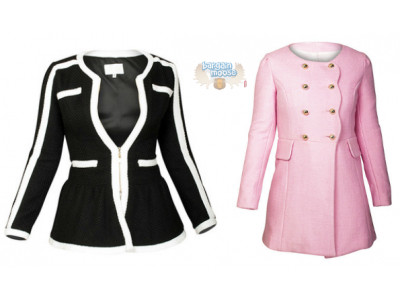 Black Tweed Peplum Jacket Was $135 | Now $47 & Free Shipping @ Le Caniche Noir