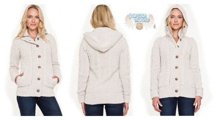 Wool Blend Fur Trim Sweater Was $130 | Now $65 & Additional 10% Off @ Le Chateau Canada
