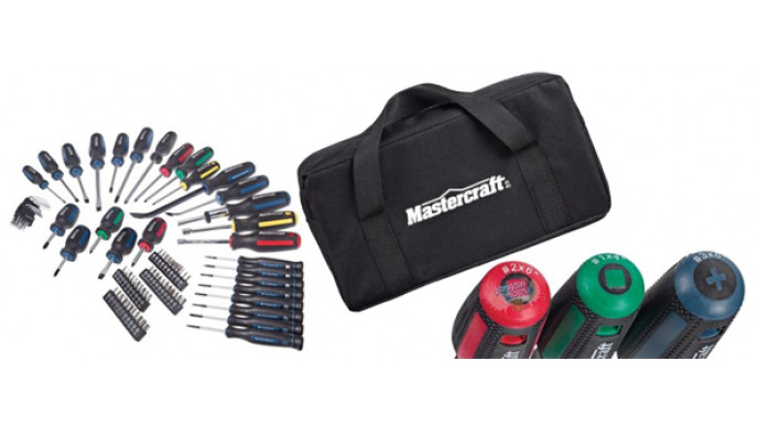 Mastercraft 80 pc Screwdriver Set Was 100 Now 20 In Store