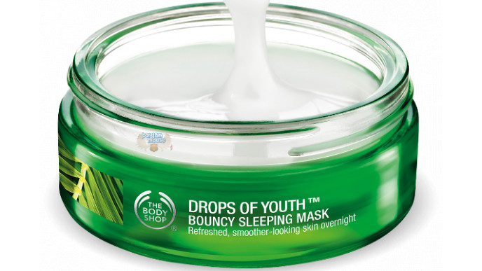 Body Shop Canada: Free Exclusive Shipping When You Buy the Drops Of Youth Bouncy Sleeping Mask