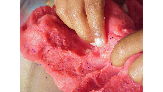 2 Ingredient Play Dough (No Cooking)!