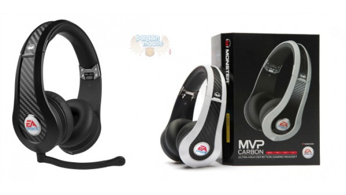 EB Games: Monster Game MVP Carbon Headphones Only $80 & Free Shipping