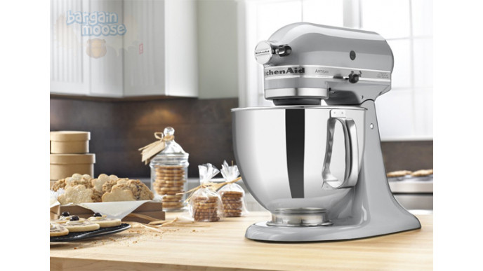KitchenAid Metallic Chrome Artisan 5-Quart Stand Mixer Was $550 Now $220 @ Amazon (Via MIR)