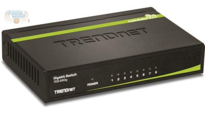 Dell Canada: TRENDnet 8-Port GREENnet Switch Was $50 | Now $30 & Free Shipping (Expired)