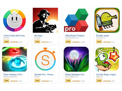 Amazon App Giveaway: 37 Free Apps - Trivia Crack, OfficeSuit Professional 8, Runtastic Pro & More (Android Only)
