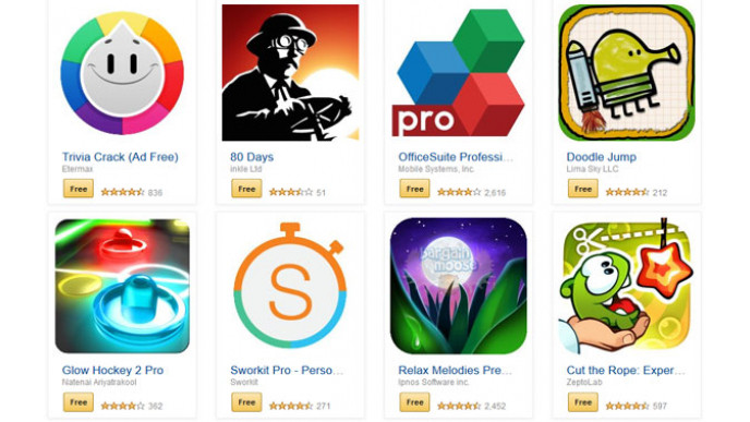 Amazon App Giveaway: 37 Free Apps - Trivia Crack, OfficeSuit Professional 8, Runtastic Pro & More (Android Only)