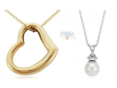 Blue Nile: Open Heart Pendant Necklace 14 K Gold Was $300 | Now $200 with Exclusive Coupon Code + Free Shipping