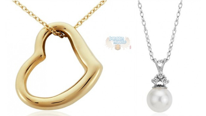 Blue Nile: Open Heart Pendant Necklace 14 K Gold Was $300 | Now $200 with Exclusive Coupon Code + Free Shipping