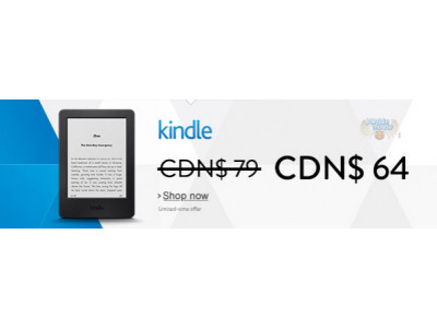 Amazon Canada: All New Kindle Touch Only $64 & Free Shipping (BUMP!)