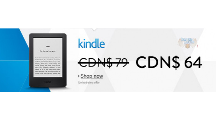 Amazon Canada: All New Kindle Touch Only $64 & Free Shipping (BUMP!)