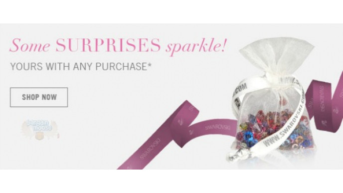 Swarovski Canada: Free Crystal Pouch with Any Order