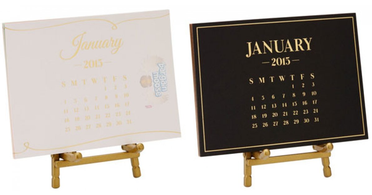 Chapters Indigo Canada 50 Off Desk Calendars & Free Shipping