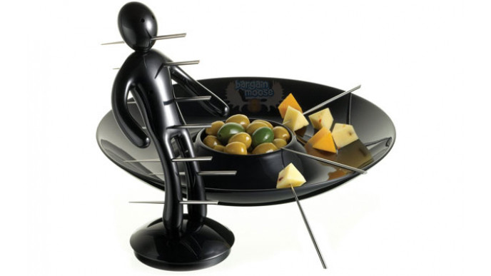 70% Off Ex Skewer Set With Unique Tray @ ECS Coffee Canada - Was $100 | Now $30