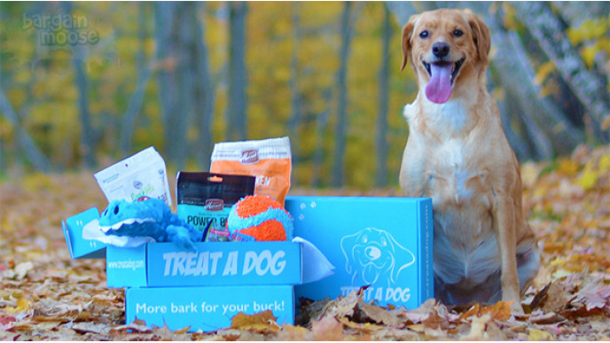 Treatadog.ca: $16 & Free Shipping For 1st Monthly Pet Treat Box!