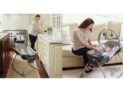 Graco Little Lounger Rocking Seat + Vibrating Lounger Was $125 | Now $68 & Free Shipping @ Walmart Canada
