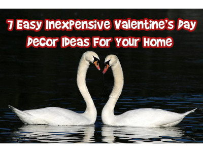7 Easy Inexpensive Valentine’s Day Decor Ideas For Your Home 